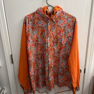 Jollygear Floral Men's Lightweight UPF Shirt